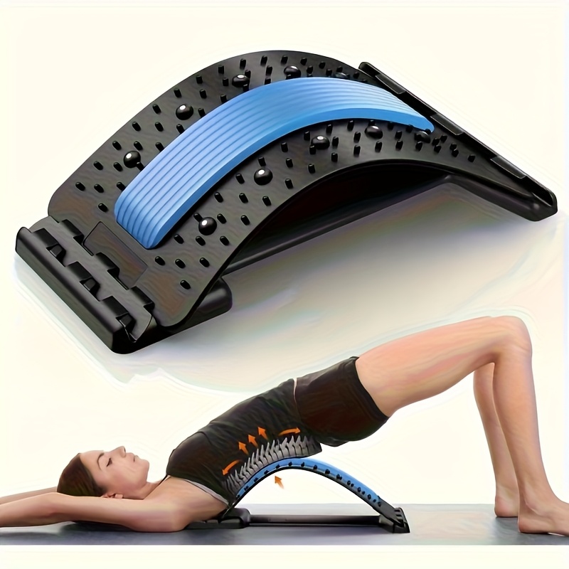 Sports Equipment Gym - 3-stufiger Rückenstrecker Haltungskorrektur Lendenwirbelstütze Ergonomisch für