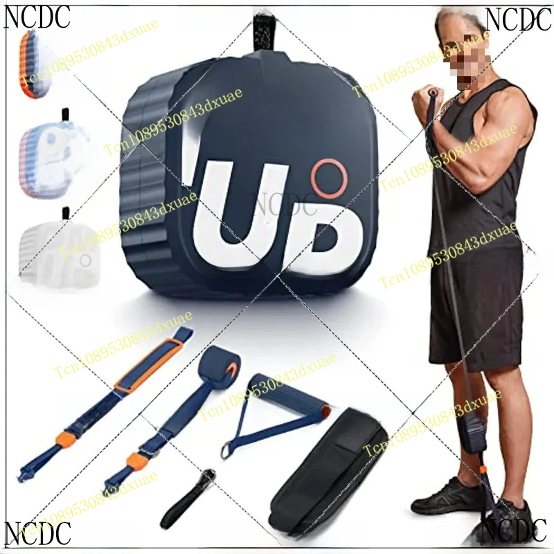 Sports Equipment Gym - Heimfitness-Gerät 4,4-44 LB Verstellbare Widerstandsbänder Tragbares