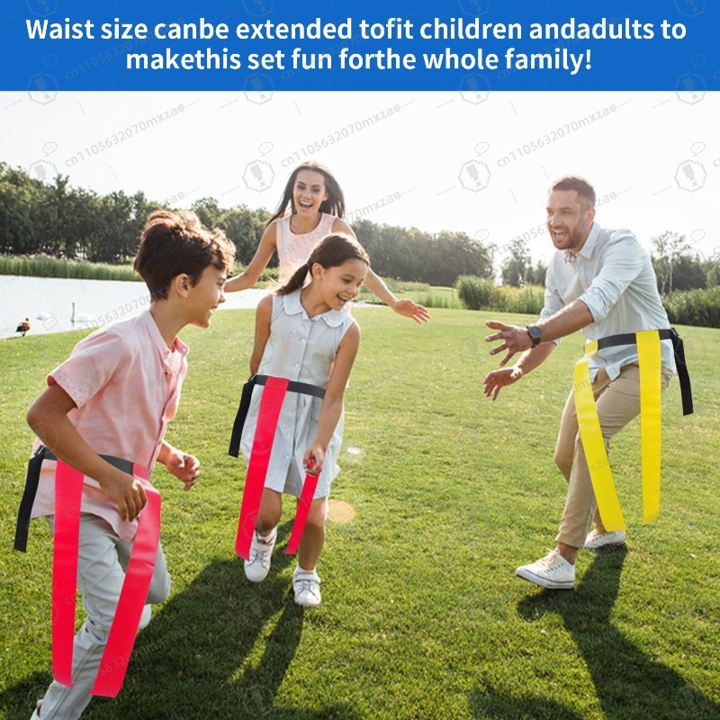 Sports Equipment Football - Flag-Football-Gürtel-Set im amerikanischen Stil für Erwachsene,