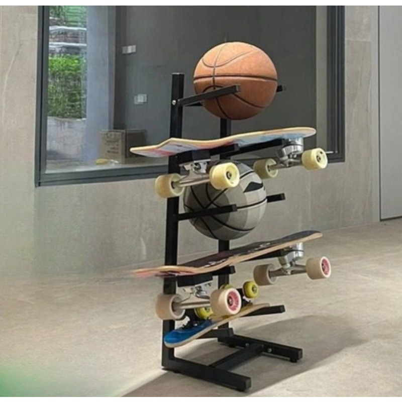 Skateboard-Ausrüstungsständer, – Sports Equipment Football Bewertung und Preis