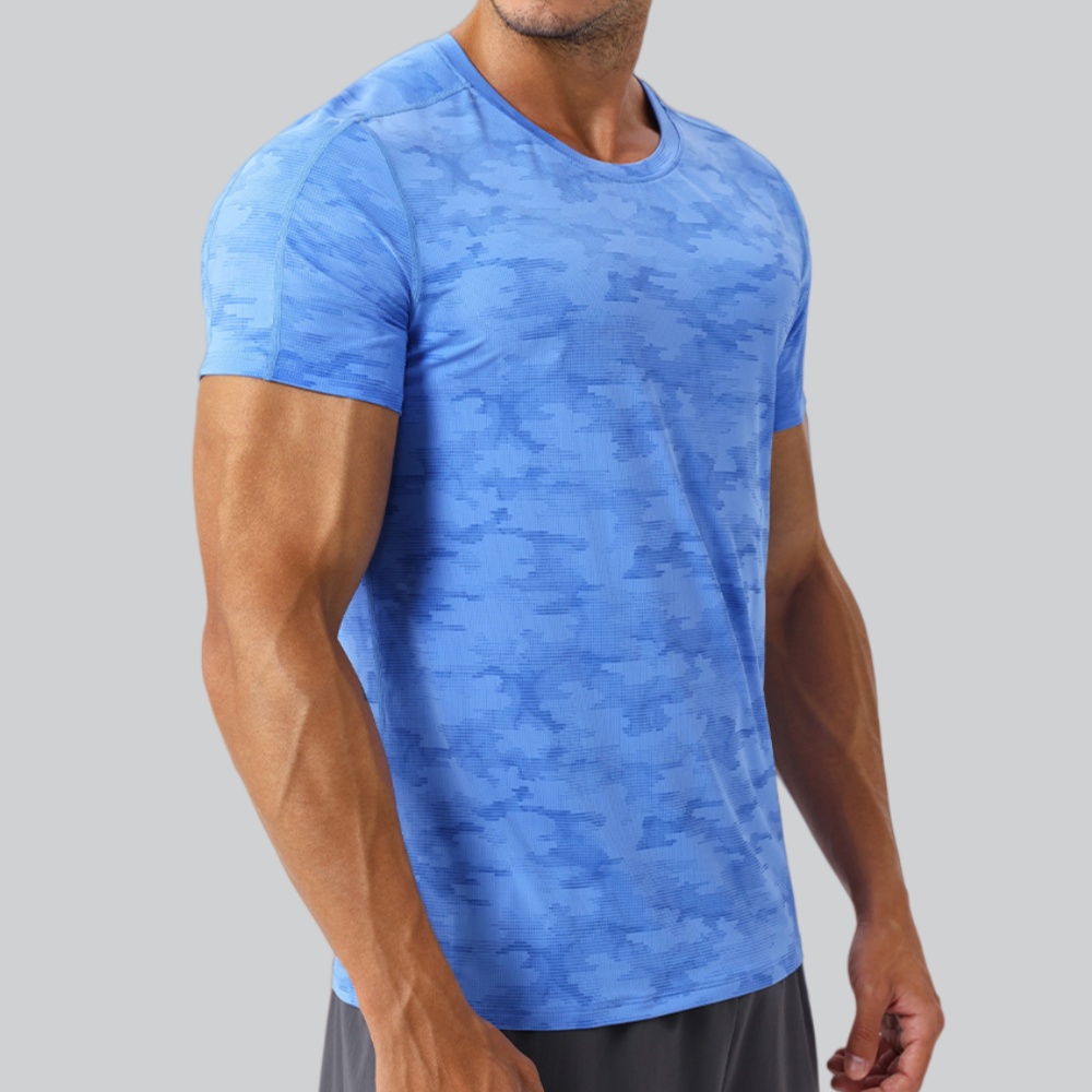 Herren-T-Shirt mit Rundhalsaus – Sports Equipment Gym Bewertung und Preis